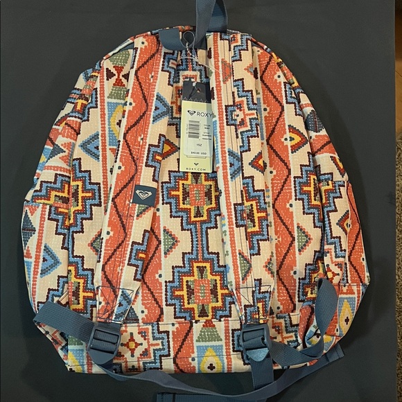 Roxy Multicolor Geometric Backpack - Picture 2 of 4